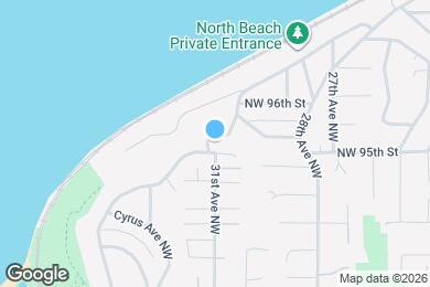 Map image of the property - 3030 NW 95th St