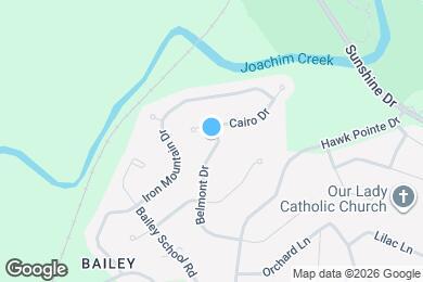 Map image of the property - 2032 Belmont Dr