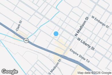 Map image of the property - 422 W Dominick St