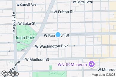 Map image of the property - 132 N Ada St