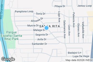 Map image of the property - 231 Malaga Dr