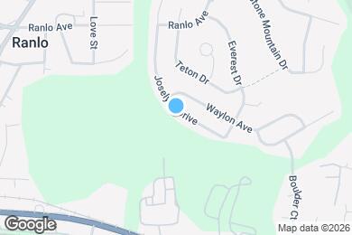 Map image of the property - 853 Joselynn Drive