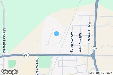 Map image of the property - The Pointe @ JSU
