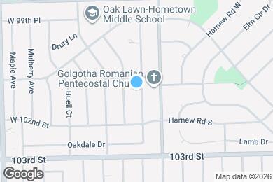 Map image of the property - 10116 Cook Ave
