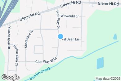 Map image of the property - 6103 Glen Way Dr
