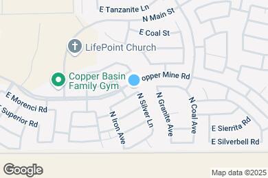 Map image of the property - 4118 E Morenci Rd