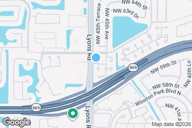 Map image of the property - 6005 NW 45th Way