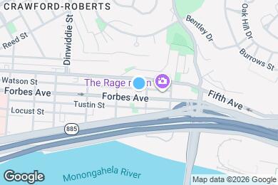 Map image of the property - 2035 Forbes Ave