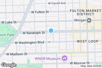 Map image of the property - 1235 W Randolph St