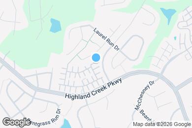 Map image of the property - 8914 Meadowmont View Dr
