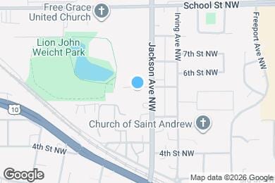 Map image of the property - Jackson Hills Apartments