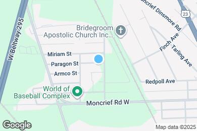 Map image of the property - 6418 Paragon St