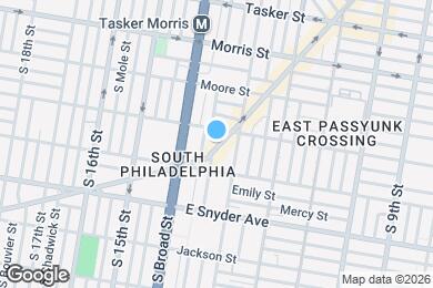 Map image of the property - 1916 E Passyunk Ave
