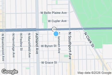 Map image of the property - 3930 N Janssen