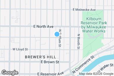 Map image of the property - 329 E Garfield Ave