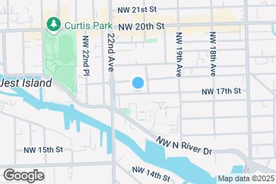 Map image of the property - 2137 NW 17th St
