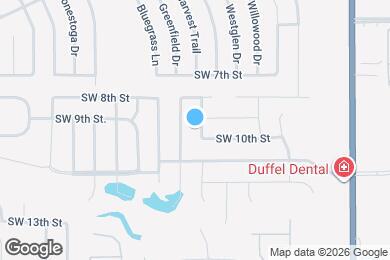 Map image of the property - 1009 Harvest Dr