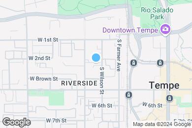 Map image of the property - Roosevelt Luxury Townhomes