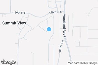 Map image of the property - 13831 66th Ave E