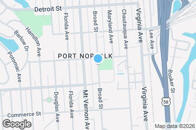 Map image of the property - 614 Broad St