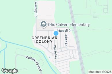 Map image of the property - 15614 Weldon Dr
