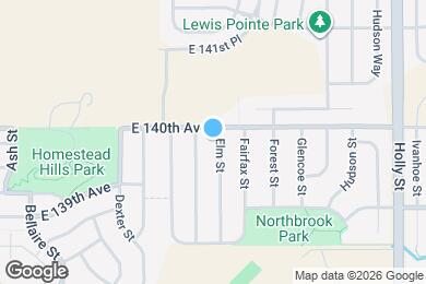 Map image of the property - 13985 Elm St