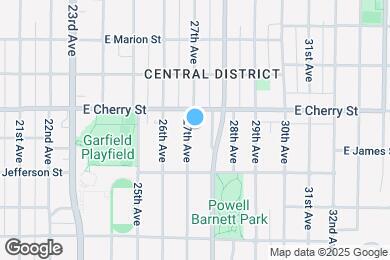 Map image of the property - 540 27th Ave