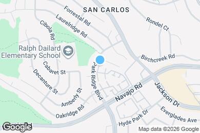 Map image of the property - 7413 Caminito Carlotta