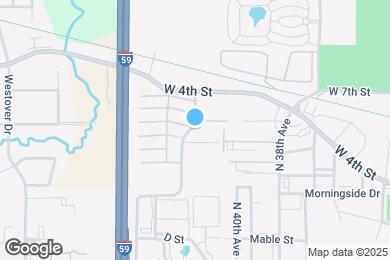 Map image of the property - 603 Thornhill Dr