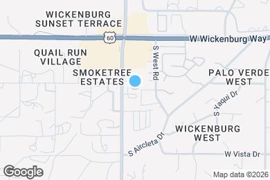 Map image of the property - Coronado Glen Apartments