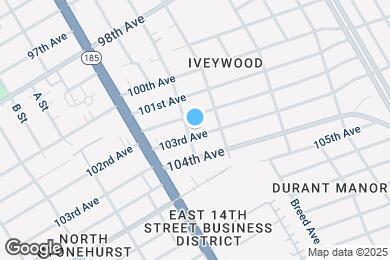 Map image of the property - 1611 103rd Ave