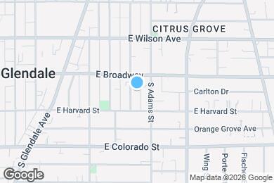 Map image of the property - 120 S Belmont St