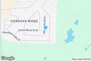 Map image of the property - 1052 Mossy Knoll Dr