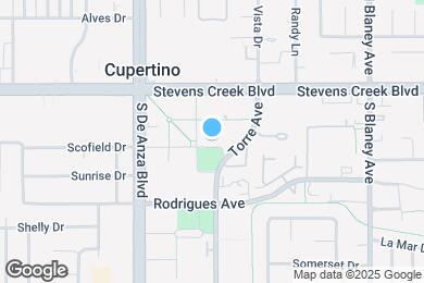 Map image of the property - 20350 Stevens Creek Blvd