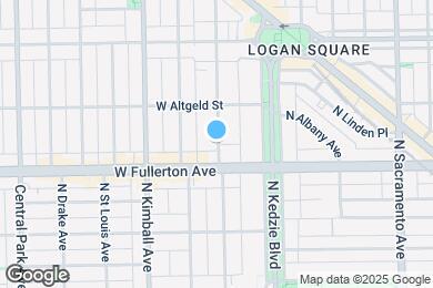 Map image of the property - 2414 N Sawyer Ave