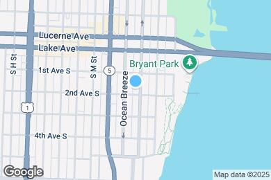 Map image of the property - 125 S Palmway