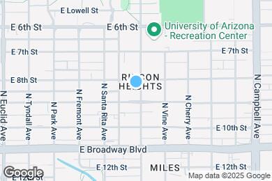 Map image of the property - 221 N Highland Ave