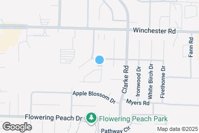 Map image of the property - 5584 Blossom Ln