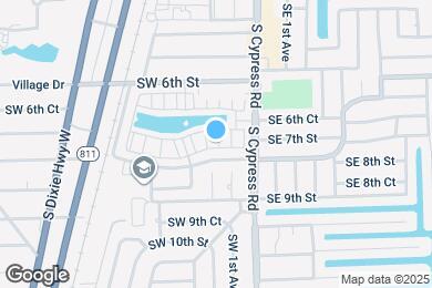 Map image of the property - 151 SW 7th Ct