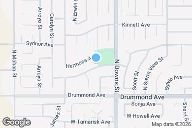 Map image of the property - 916 W Atkins Ave