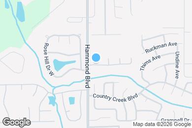 Map image of the property - 8765 Hammond Forest Dr