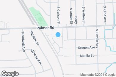 Map image of the property - Pointe West Apartments