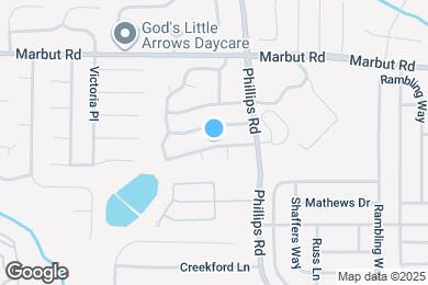 Map image of the property - 6276 Marbut Farms Ln