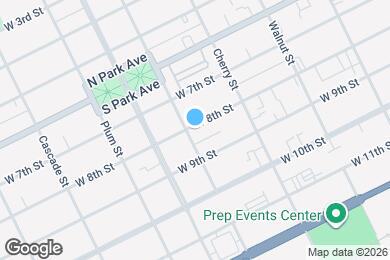 Map image of the property - 657 W 8th St