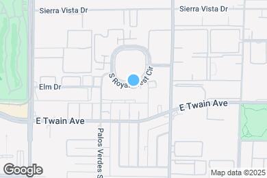 Map image of the property - 605 S Royal Crest Cir