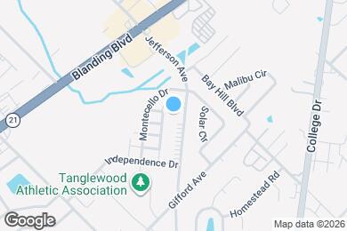 Map image of the property - 1324 Jefferson Ave