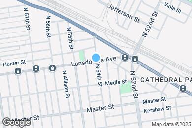 Map image of the property - 5400 Lansdowne Ave