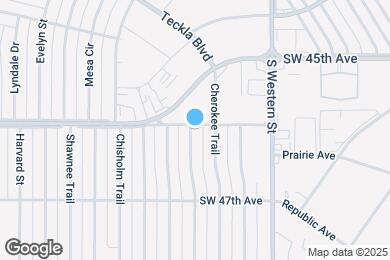 Map image of the property - 4601 Oregon Trail