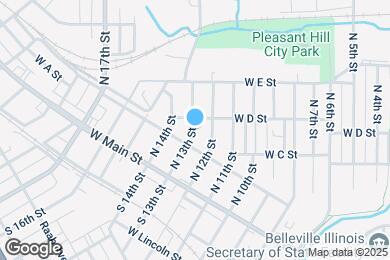 Map image of the property - 112 N 13th St