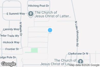 Map image of the property - 4418 N Poplar St